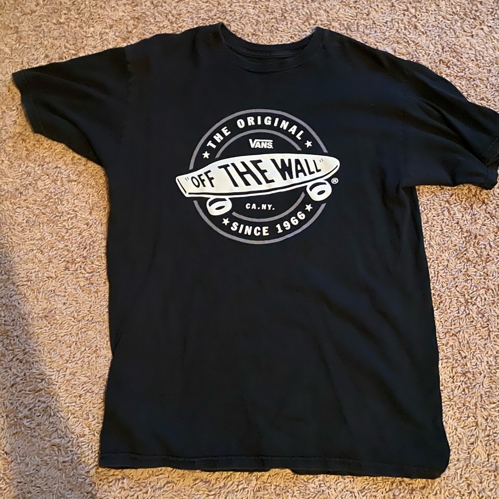 Black Vans Tee-Shirt